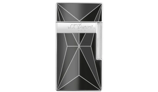 S.T. Dupont Biggy Lighter Fire X Black Chrome 025070